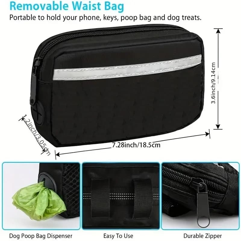 Smycz z amortyzatorem, „Wolne Ręce”