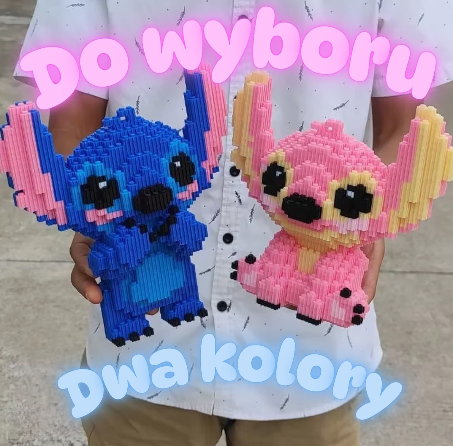 STITCH Zestaw Klocków 3D – Idealny Prezent Urodzinowy